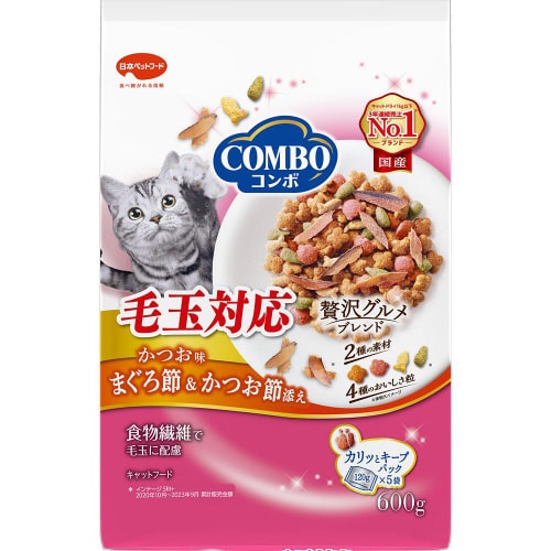 コンボ キャット 毛玉対応 かつお味・ま×12