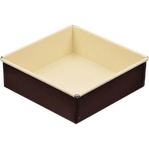 ラフィネ ふっ素加工スクエアケーキ型 15cm