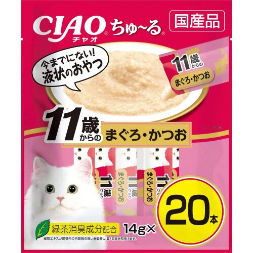 CIAOちゅーる 11歳からのまぐろ・か