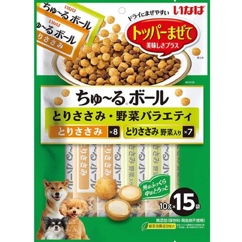 いなば ちゅーるボール とりささみ・野菜