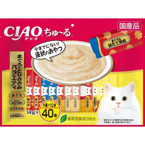 CIAOちゅーる まぐろ・とりささみバラ