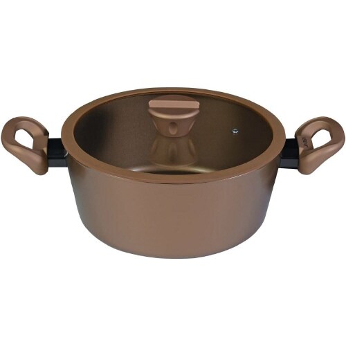 VISIONS 両手鍋ガラス蓋付 24cm