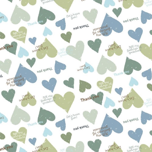 包装紙 半才 スモーキーハートB 50枚×3