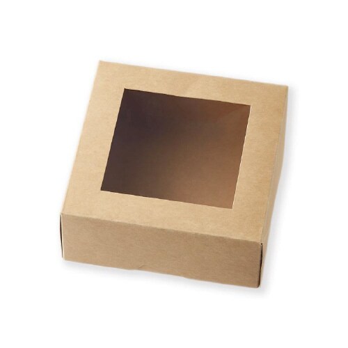 窓付ランチボックス13−13未晒無地10枚×10