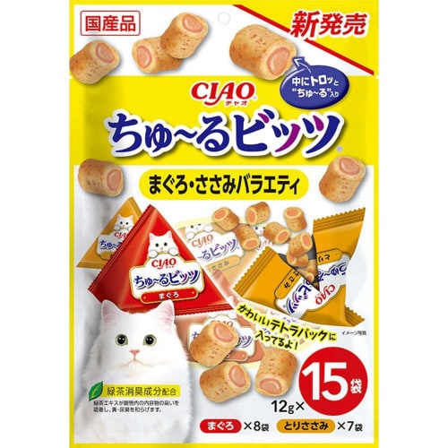 CIAOちゅーるビッツ まぐろ・ささみバ