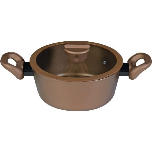 VISIONS ガラス蓋付両手鍋 20cm