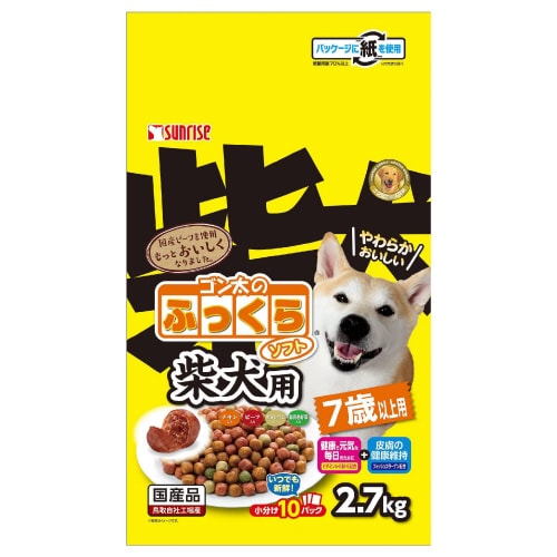 ゴン太のふっくらソフト 柴犬用 7歳以上