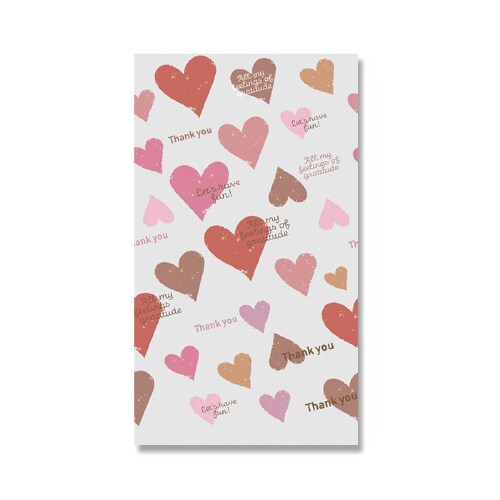 クリスタルパック3Sスモーキーハート50枚×10