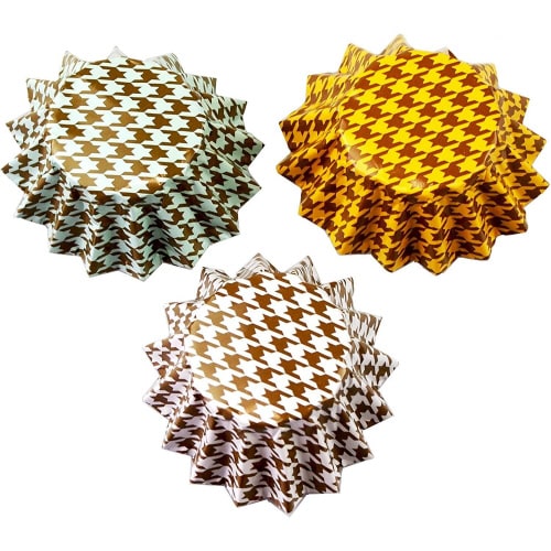 ラフィネ マドレーヌ焼型花型 15枚入×4