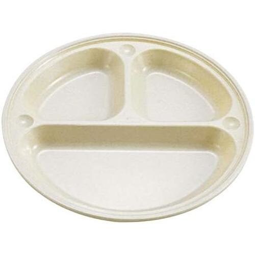 サンサンマーチ 抗菌仕切付プレート 21cm×8