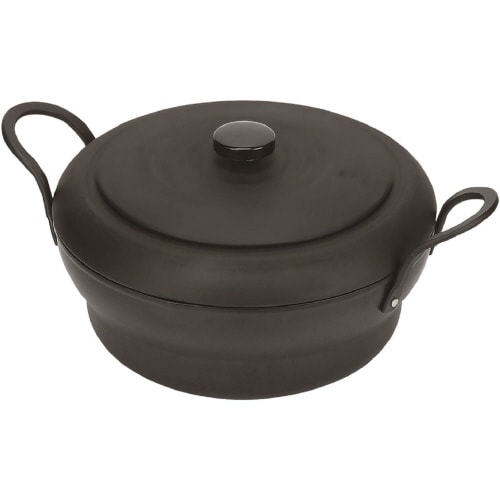 揚げクック 蓋付天ぷら鍋 25cm