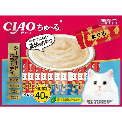 CIAOちゅーる シーフードバラエティ