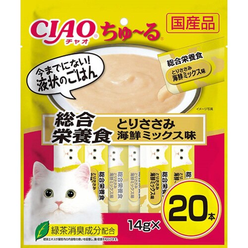 CIAOちゅーる 総合栄養食とりささみ海