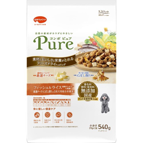 コンボ ピュア ドッグ フィッシュ&ライ
