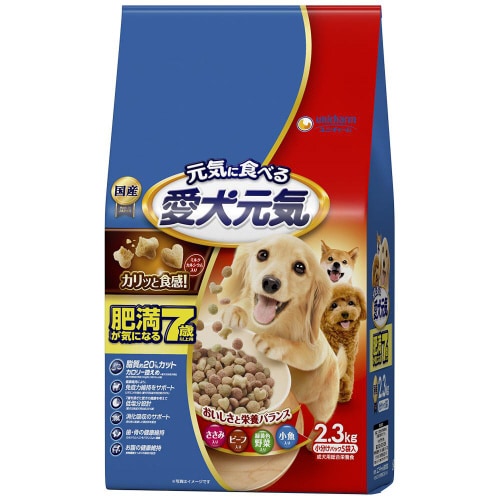 愛犬元気肥満が気になる7歳以上用ささみ・