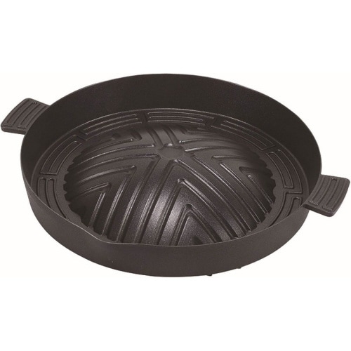ふっ素樹脂加工 深型ジンギスカン鍋 28cm