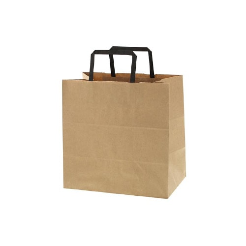 H25チャームバッグE判未晒無地黒紐50枚×4