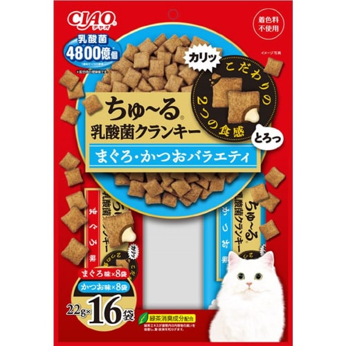 ちゅーる乳酸菌クランキー まぐろ・かつおバラエティ