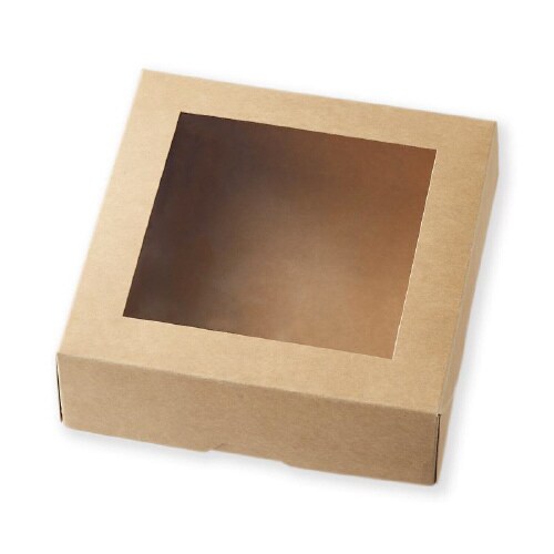 窓付ランチボックス16−16未晒無地10枚×10