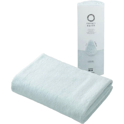 carari バスタオル ブルー