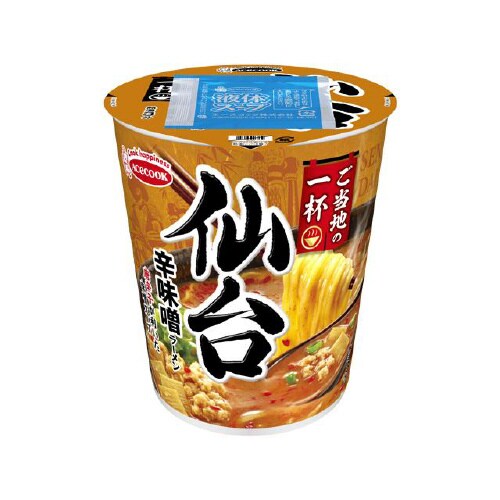 ご当地の一杯仙台辛味噌ラーメン 62g x12