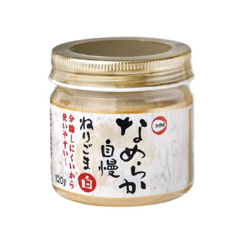 なめらか自慢ねりごま 白 120gx24