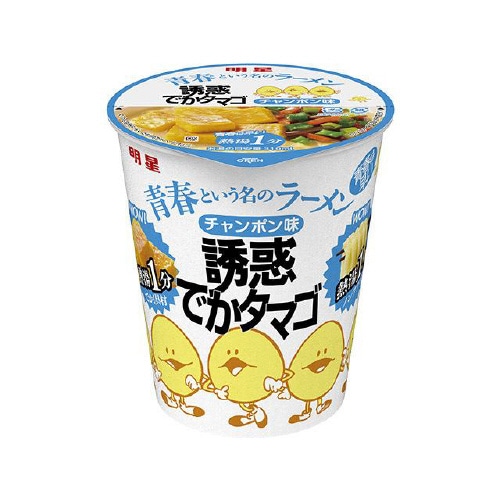 青春ラーメン誘惑でかタマゴチャンポン 63gx12