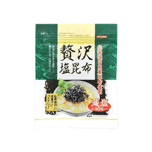 日東海藻 減塩贅沢塩昆布 30gx10