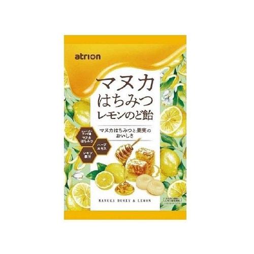 マヌカはちみつレモンのど飴 63gx10