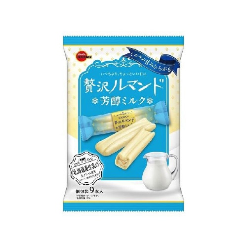 ブルボン 贅沢ルマンド 芳醇ミルク 9本x12
