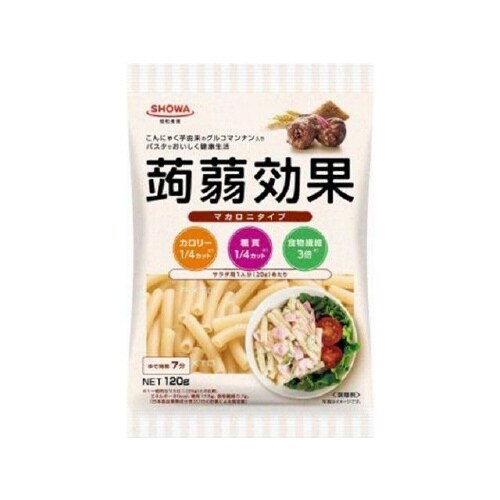 蒟蒻効果 グルコマンナン入マカロニ 120gx12
