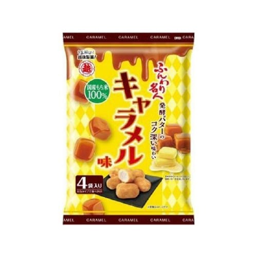 越後 ふんわり名人 キャラメル味 60gx12