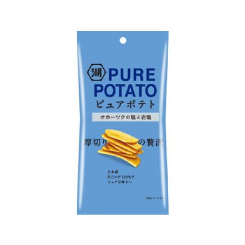 ピュアポテトオホーツクの塩と岩塩 32gx6