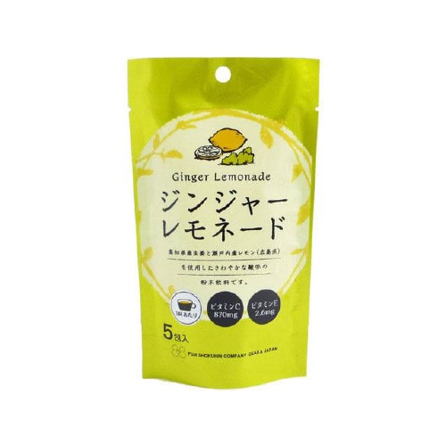 不二食品 ジンジャーレモネード 13gX5個x10