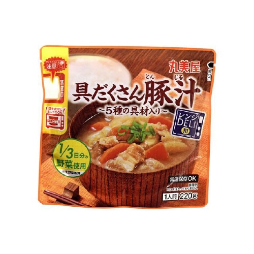 レンジDELI 具だくさん豚汁袋 220gx5