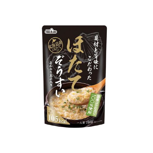 具材と旨味こだわったほたて雑炊 250gx12