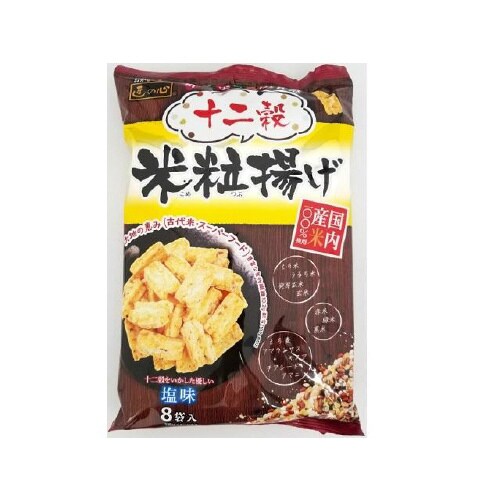 丸彦 十二穀米粒揚げ 136g x12