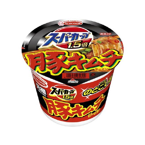 SC1.5倍新豚キムチラーメン 107gx12