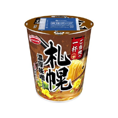 ご当地の一杯 札幌 濃厚味噌 64g x12