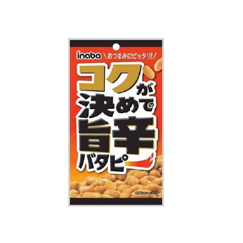 稲葉ピーナツ コク旨辛バタピー 35gx6