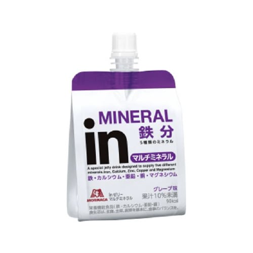 森永製菓 inゼリー マルチミネラル 180gx6