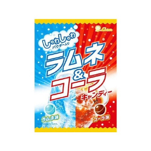 ライオン ラムネ&コーラキャンディー 50gx10