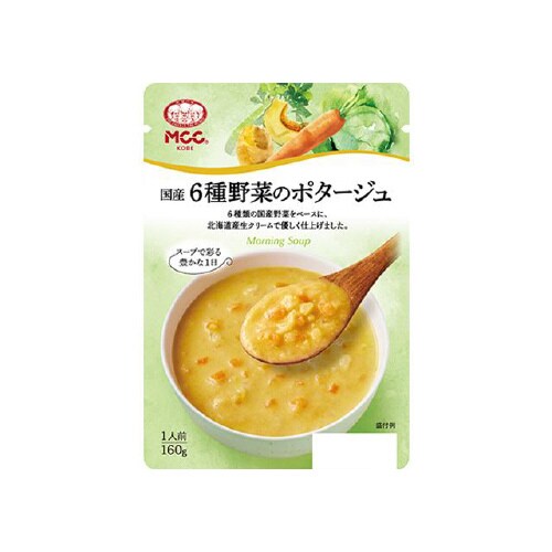 MCC 国産6種野菜のポタージュ 160gx10
