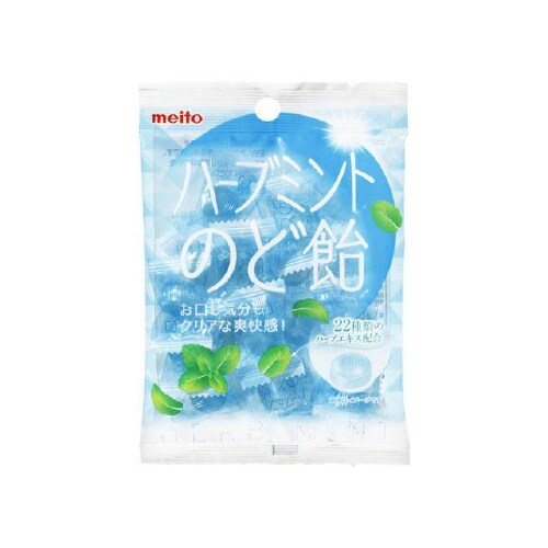 名糖 ハーブミントのど飴 54gx10