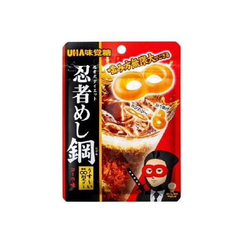 UHA味覚糖 忍者めし鋼 コーラ味 50gx10