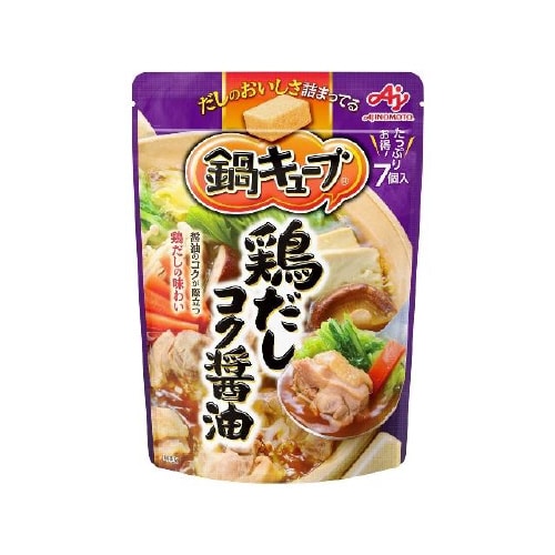 鍋キューブ 鶏だしコク醤油 7個入 62gx8