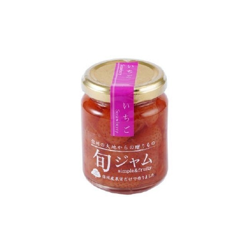 信州の大地からの贈り物旬ジャムいちご150gx24