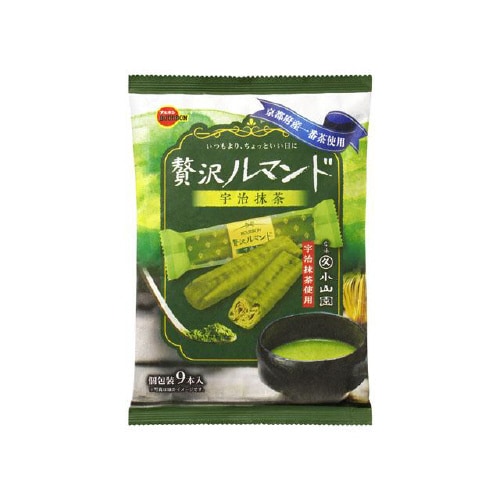 ブルボン 贅沢ルマンド 宇治抹茶 9本x12