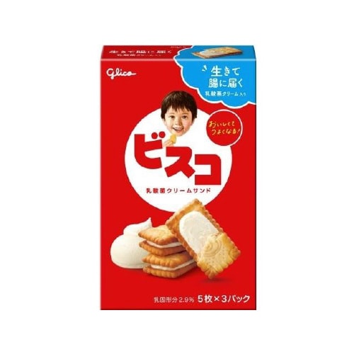 グリコ ビスコ 15枚x10