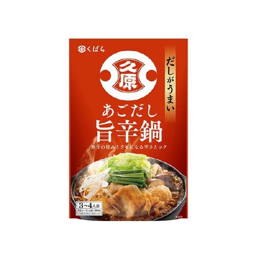 くばら あごだし旨辛鍋 800gx12